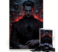 Master of The Damned︰ Blood Rose Necromancer Jigsaw Puzzle 1000 Piece for Teenagers Recall Enhancer Creative Craft Pattern Build Birthday Idea (38x52cm)