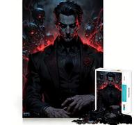 Master of The Damned︰ Blood Rose Necromancer Jigsaw Puzzles 1000 Piece for Adults Memory Boost Cozy Fun Pattern Assemble Nice Decor (50x75cm)