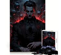 Master of The Damned︰ Blood Rose Necromancer Jigsaw Puzzles 1000 Piece for Adults Memory Boost Cozy Fun Pattern Assemble Nice Decor (50x75cm)