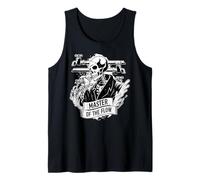 Master of the Flow Plumber Skeleton Funny Plumbing Gift Tank Top