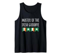 Master of The Ireland Goodbye Funny Party Pooper Irish Tank Top