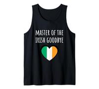 Master of The Ireland Goodbye Funny Party Pooper Irish Tank Top