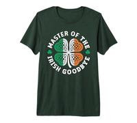 Master of The Irish Goodbye Lucky Celtic Knot 4 Leaf Clover Premium T-Shirt