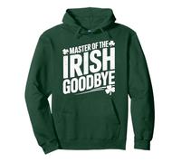 Master of the irish goodbye shamrock Pullover Hoodie