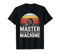 Master of The Machine Gear Mechanic CNC Operator Men Top T-Shirt
