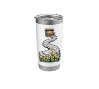 Master of the Paper Trail Funny Accountant Apparel Stainless Steel Insulated Tumbler