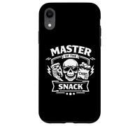 Master Of The Snack Funny Snacking Personality Statement Case for iPhone XR