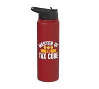 Master of the Tax Code Tax Consultant Stainless Steel Insulated Water Bottle