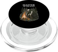 Master Of The Wild Bushcraft Survival Outdoor Skill PopSockets PopGrip for MagSafe