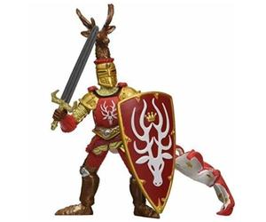 Master Of Weapons With Deer Crest Figurine