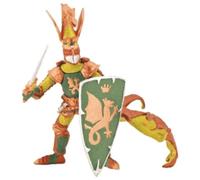 Papo 39922 Weapon master dragon MEDIEVAL-FANTASY Figurine, Multicolour