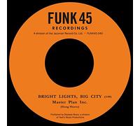 MASTER PLAN INC - Heartbreaker/Bright Lights, Big City [7" VINYL]
