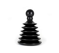 Master Plunger Mighty Tiny Plunger Designed for Bathroom/Kitchen Sinks, Perfect for RV’s. Unclogs Fast & Easy (Patent Pending), Black