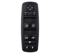Master Power Window Switch Door Lock Main Control Button Front Left Driver Side Compatible with 2009 2010 2011 2012 Dodge RAM 1500/2500/3500 Pickup Crew Cab Quad Replacement 4602863AB 4602863AC