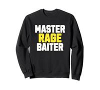 Master Rage Bater, Funny Slang Text Sweatshirt