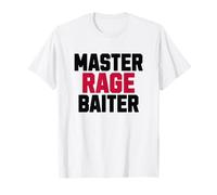 Master Rage Bater, Funny Slang Text T-Shirt
