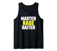 Master Rage Bater, Funny Slang Text Tank Top