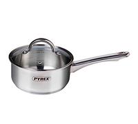 20cm Pyrex Master Stainless Steel Induction Saucepan & Lid