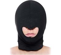 Master Series Black Blow Hole Open Mouth Spandex Hood