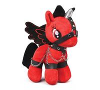 Master Series Bondage Pony Plushie - Scarlet Chainheart