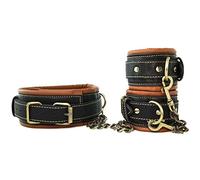 Master Series Coax Collar to Wrist Restraint,Black