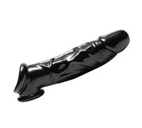 Master Series Fk Tool Penis Sheath Ball Stretcher Black Cock Enhancement Sleeve