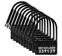 Keyholder 10 Pack Numbered Plastic Chastity Locks
