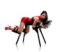 Master Series Obedience Extreme Sex Bench with Restraint Straps