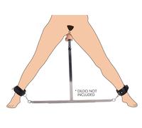 Master Series Squat Anal Impaler with Spreader bar & Cuffs