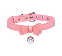 Master Series Sugar Kitty Cat Bell Collar Pink Silver
