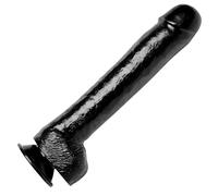 Master Series The Colossus Extra Large Dildo with Suction Cup Base for Men, Women, and Couples, 16.25 Inch Total Length, Realistic Design, PVC Material, Firm Feel, 1 Count