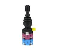 Master Switch 22mm Joystick Switch Momentary Latching Locking 4 position 4NO HKL-FW14/24 Wobble stick Monolever Cross Switch IDGTTLDF(HKLFW14 Latching)