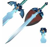 Master Sword & Hillian Shield Metal The Legend of Zelda Master Sword Hailian Shield Full Metal Kingdom Tears Cosplay Collection Stage Stage Stage (Master Sword)