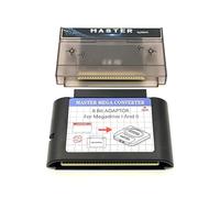 Master System Adapter & 1000 Games Cartridge,Play Retro 8-Bit Games on Genesis,SEGA Mega Drive Compatible,Classic Gaming Bundle (MS Cartridge+Cartridge Adapter+4G Card)