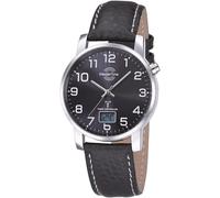Funk Men's Watch Master Time Silver Dial 40Mm MTGA-10294-12L Leather Strap