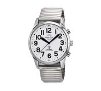 Master Time MTGA-10691-61M Radio-Controlled Quartz Talking Men's Watch Analogue with Metal Strap