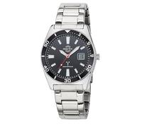 Master Time MTGA-10857-21M Radio Quartz Men's Watch Analogue Digital with Stainless Steel Strap, silver, Modern