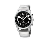 Master Time MTGA-10869-22Z Radio-Controlled Quartz Talking Men's Watch Analogue with Metal Strap