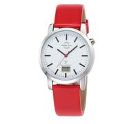 Master Time MTGA-10917-11L Radio Quartz Men's Analogue Watch with Digital Date with Leather Strap