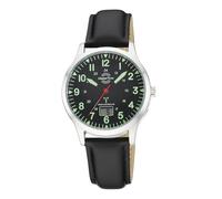 Master Time MTGA-10957-22L Radio Quartz Men's Watch Analogue Digital with Leather Strap