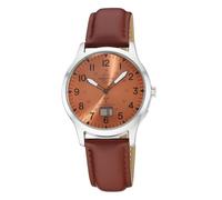 Master Time MTGA-10959-82L Radio Quartz Men's Watch Analogue Digital with Leather Strap
