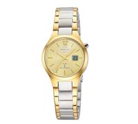 Master Time MTLA-10915-61M Women's Quartz Watch Analogue Digital with Stainless Steel Strap, 2 Colour, Modern