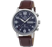 Master TIME New Funk Quartz Analog-Digital Men's Leather Date MTGA-10621-20L