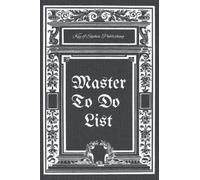 Master To Do List, Organize your life by themes and priority, Thematic To-Do List, Vintage Gothic Journal, Victorian Cottage core Notebook, Project ... Mastery Planner, Simple To Do List, Minimal