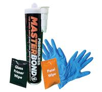 Masterbond Primerless Cabriolet-Convertible bond repair. No Primer needed. Rear window soft top window seal