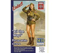 Masterbox 1:24 - Pin Up Series, 'All the Way!'