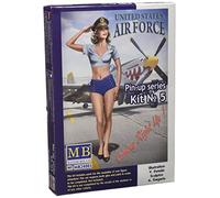 Masterbox 1:24 Scale Pin-up series, Kit No. 5 Patty Construction Set (Grey)