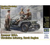 Masterbox 1/32 Mongoose Buggy With Ukrainian Infantry, Kursk - MB35247