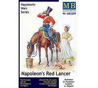 Masterbox 1:32 Scale Napoleons Red Lancer Napoleonic Wars Series Figure