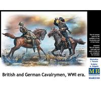 Masterbox 1/35 British And German Cavalrymen WWI Era - 35184